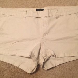 AE white shorts